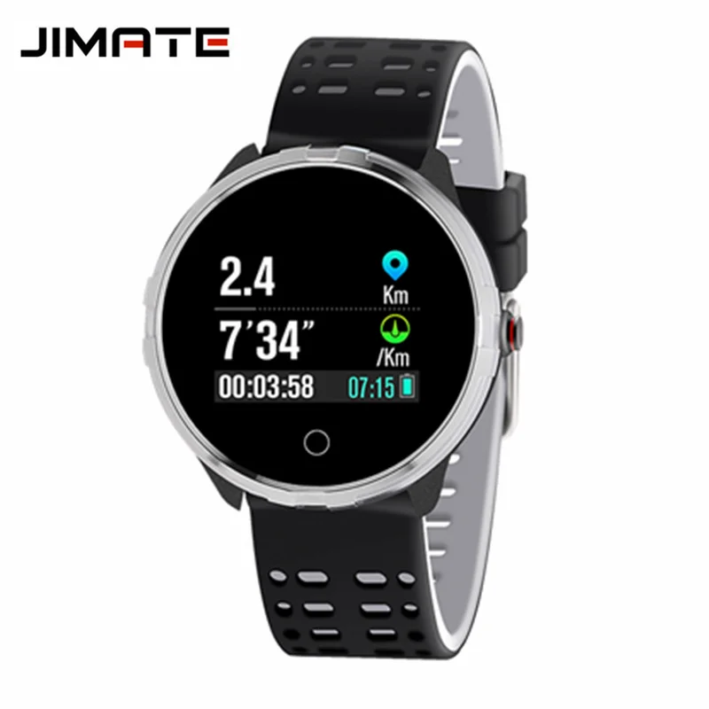

Jimate Smart Bracelet Waterproof IP68 Fitness Tracker HR Wristband Colorful Watch Band Call Reminder Smart Band pk fitbits band