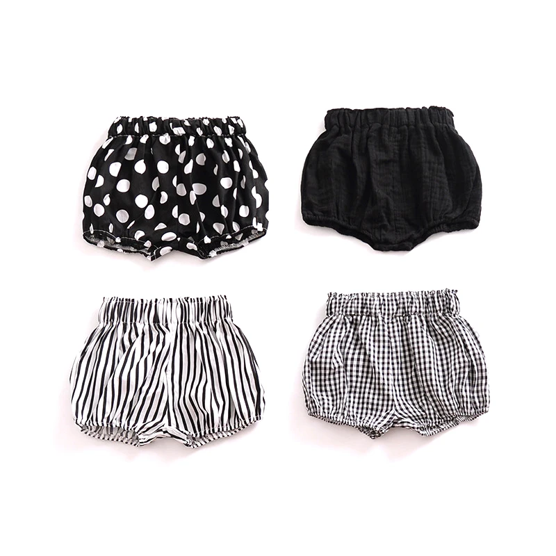 

Summer Newborn Baby Boy Girls Short Toddler Cotton Linen Summer Bloomers PP Pants Children Kids Solid Shorts