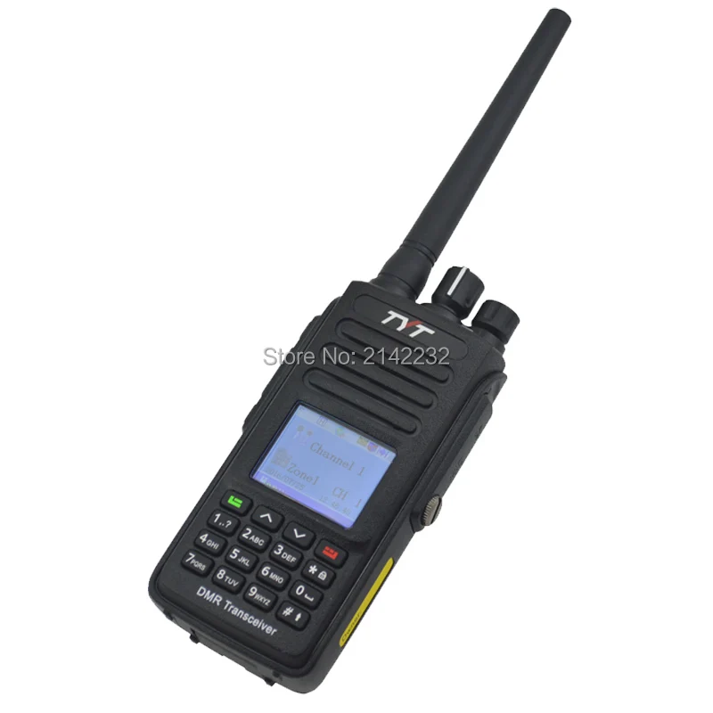 TYT Walkie Talkie MD-390 VHF+ gps DMR IP67 водонепроницаемый двухсторонний радио w/свободный ручной микрофон, Кабель для программирования и наушник