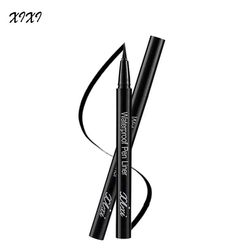 1pc brand xixi black liquid eyeliner fast dry not blooming eye