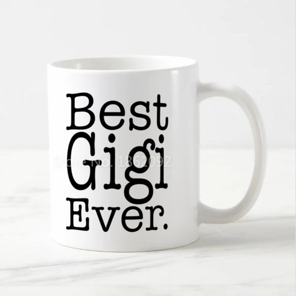Новинка кофейная кружка Gigi Ever чайная чашка для бабушки забавная гиджи бабушка