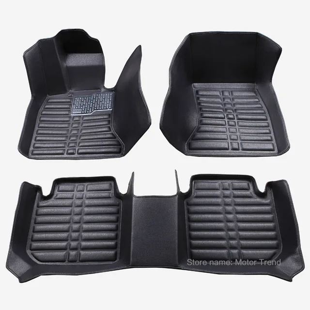 Custom fit car floor mats for Audi A1 A3 A4 A6 A7 A8 Q3 Q5 Q7 3D car