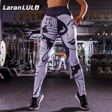 Для женщин с цифровым 3d-рисунком бег легинсы для тренировки Высокая Талия, пуш-ап, для спорта для фитнеса Для Йоги Штаны для занятия спортом в обтяжку из полиэстера для девочек