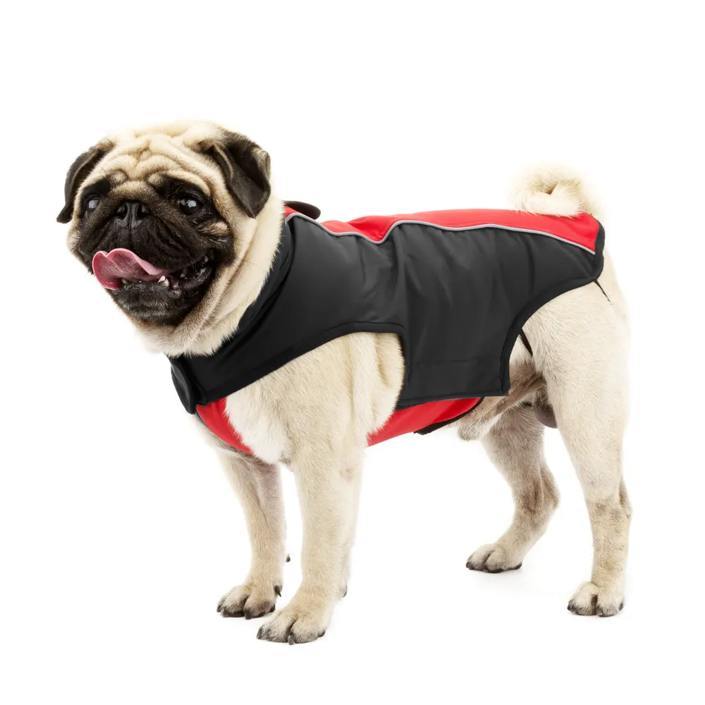 2017 New Warm Dog Clothes Pet Soft Shell Velvet Diving Fabric Coat