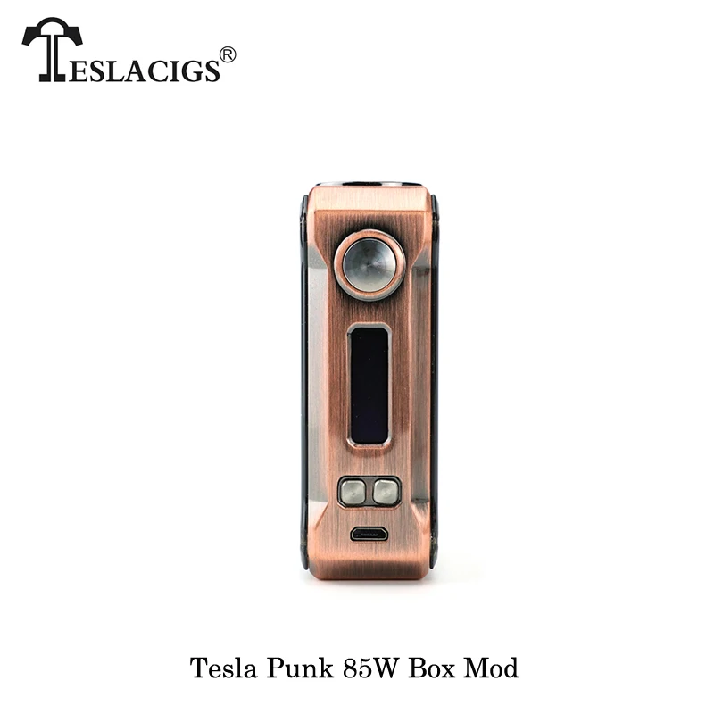 Teslacigs Tesla PUNK 85 Вт KA/TC/TCR коробка мод электронные сигареты питание от 18650 батареи Vape