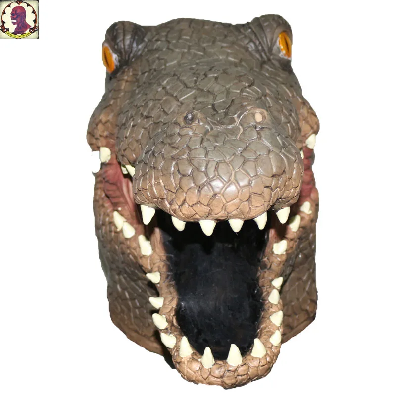 

2018 Newly Style Dinasour Animal Novelty Full Face Rubber Latex Mask Halloween Cosplay Party Mask