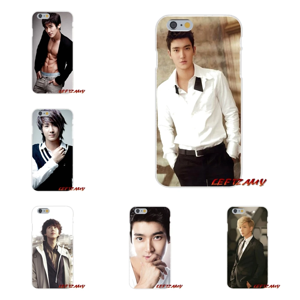 Accessories Phone Shell Covers Super Junior Korean Idol Group For iPhone X 4 4S 5 5S 5C SE 6 6S 7 8 Plus | Мобильные телефоны и