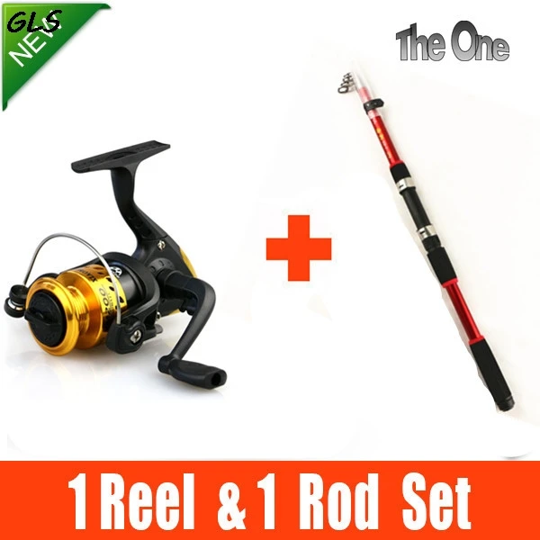 

2.1M-3.6M Telescopic Fishing Lure Rod Reel combo Set Carbon Fiber Fishing Rod Pole + Spinning Reel