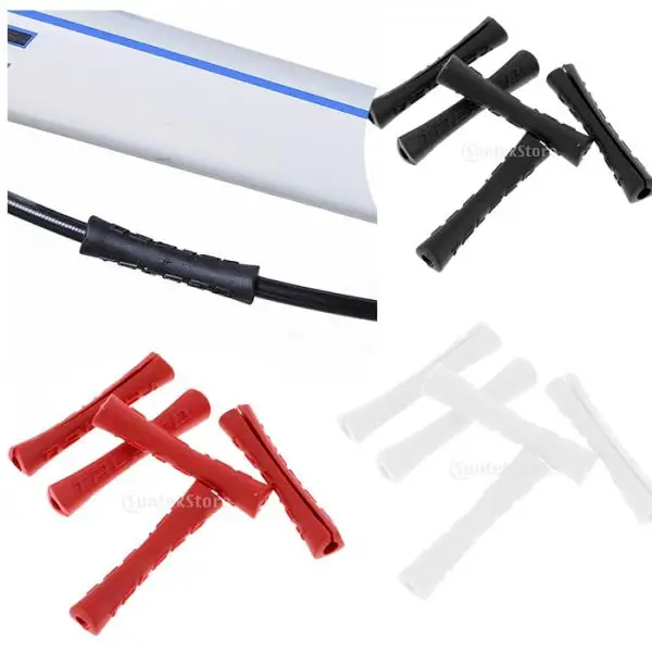  5 Pieces Bike Cable Protective Sleeve Tube Pipe Shifter Hose Lines Protector Cover Wrap  Bicycle Cables Housing