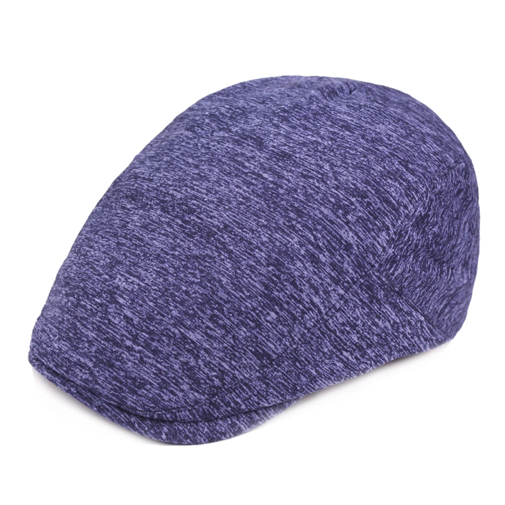 Мужская зимняя теплая хлопковая шляпа с утконосом плоская кепка для вождения Гольф Кепка Новинка CSHAT0534