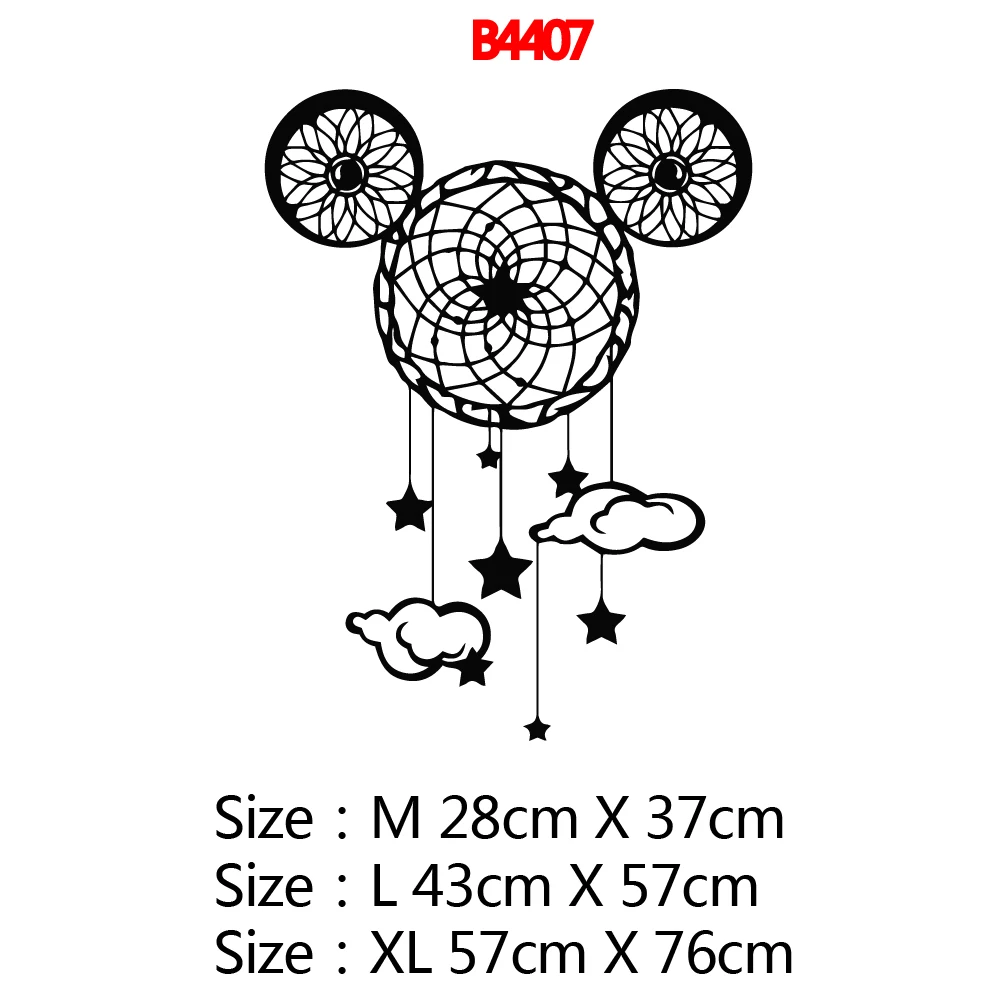 Hot Sale pattern stars clouds Room Decoration vinyl Art Sticker Waterproof For Baby Wall Stickers Kindergarten Wall Decals