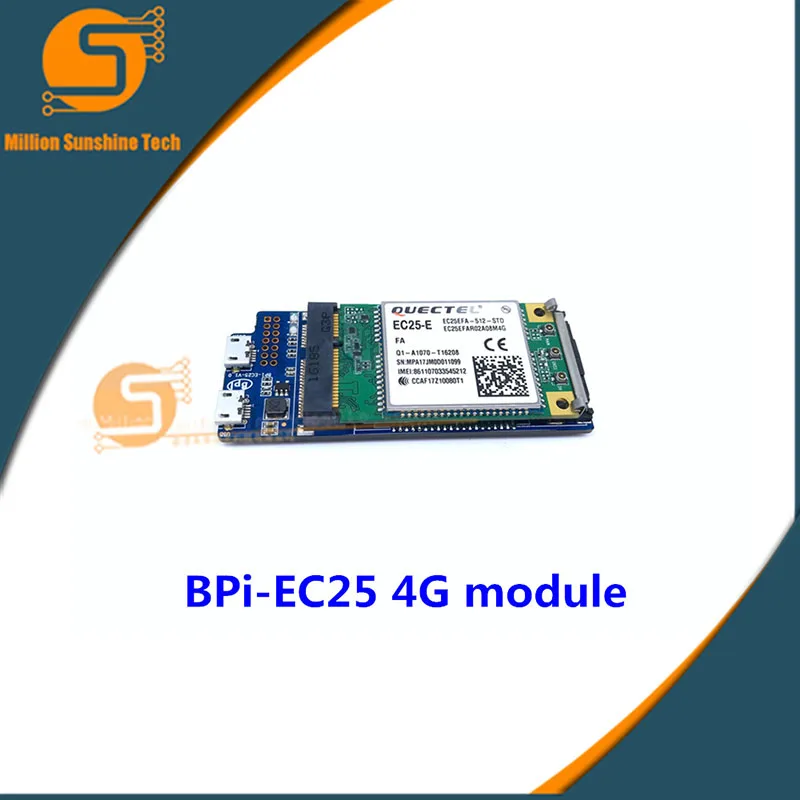 Banana pi Bpi-EC25 4G Full-Netcom wireless communication module for BPI R2 free shipping free shipping new ph300f280 24 ph300f280 24 pi module