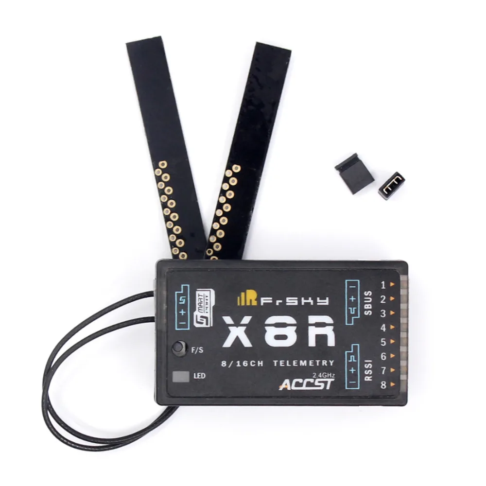 FrSky 2 4G S. Port 8/16ch телеметрический приемник X8R для Taranis X9D PCB антенны Бесплатная