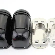 Проводная 100 м сигнализация с двойным лучом фотоэлектрический, инфракрасный светодиодный детектор Темпер сигнализация выход