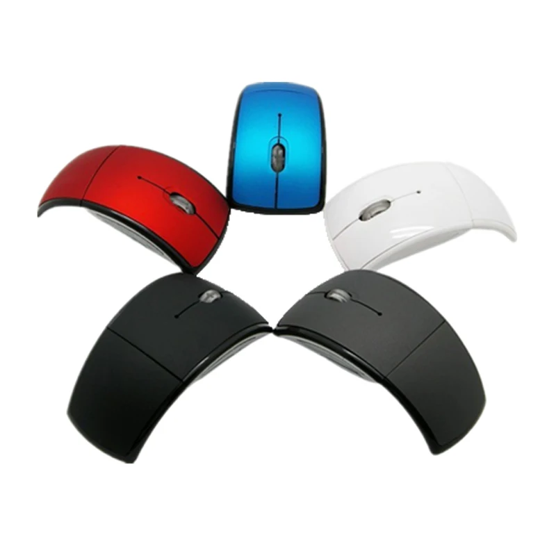 Fashion Mini Wireless Mouse USB Jack 2.4G Snap in Transceiver Optical