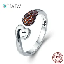 

love fire ! 925 sterling silver ring for women hot sale HAIW new style trendy fashion jewelry excellent quality fasion hand