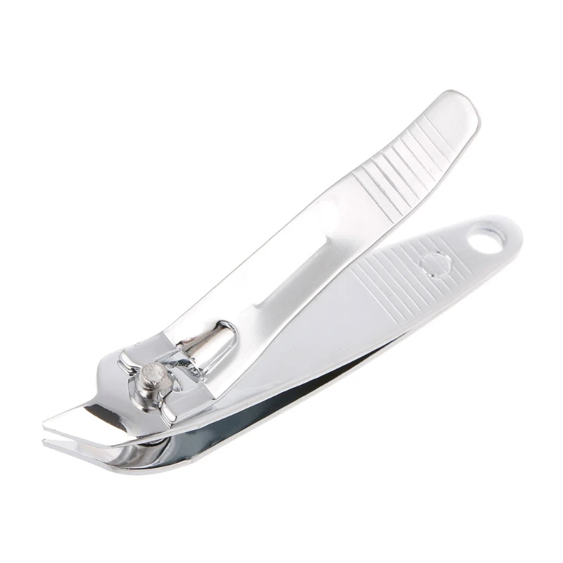 Regular Oblique Stainless Steel Nail Clippers Finger Toe Trimmer Manicure Nail Scissors Tool New Hot By
