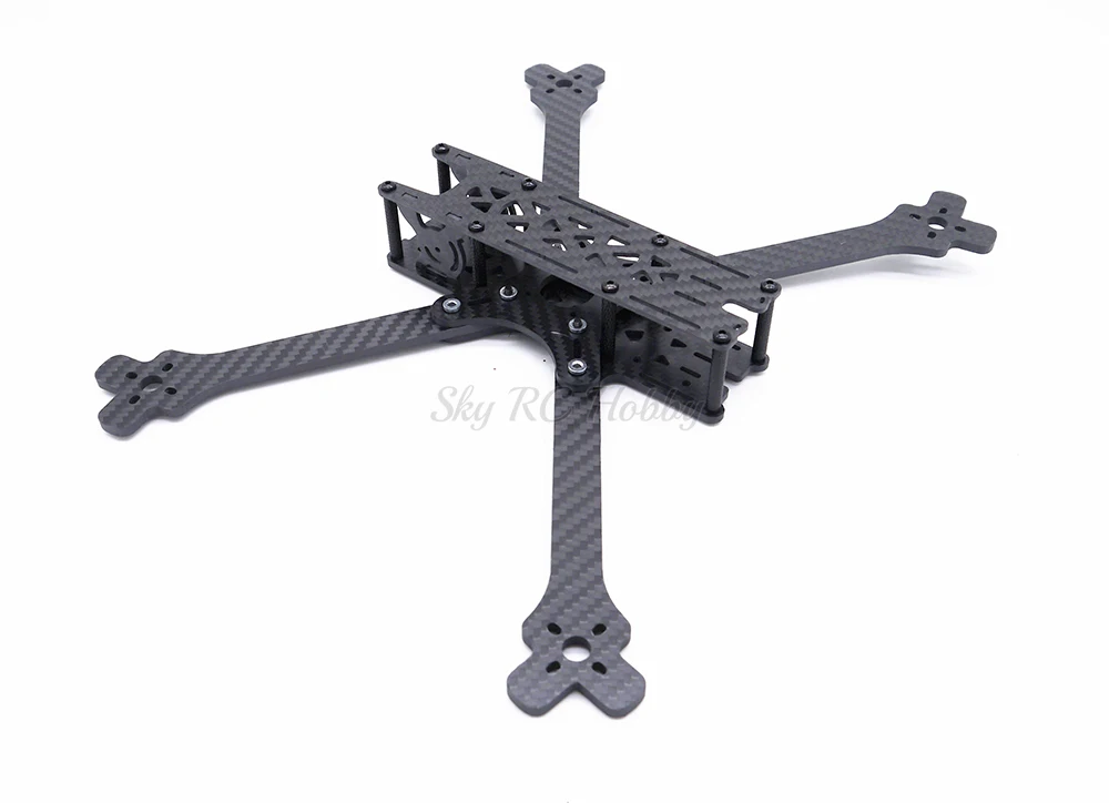 Source one 7 7inch V0.1  V0.2 300 300mm with 4mm arm X frame FPV Racing Drone Quadcopter Frame Kit (5)