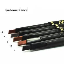 1pc 5Colors Waterproof Longlasting Make up Black Brown Eyebrow Pencil Eye Brow Liner Professional Makeup Make Up Comestic Tools