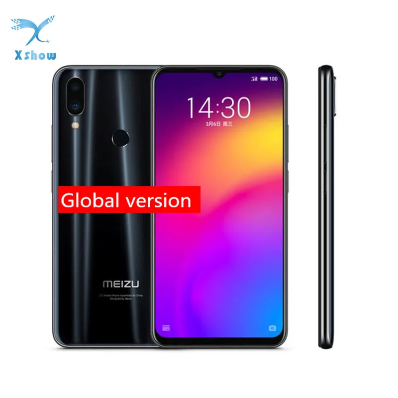 

Global version meizu Note 9 48.0MP Camera Snapdragon 675 4GB 128GB Fingerprint Octa Core 6.2" 2244x1080p FHD