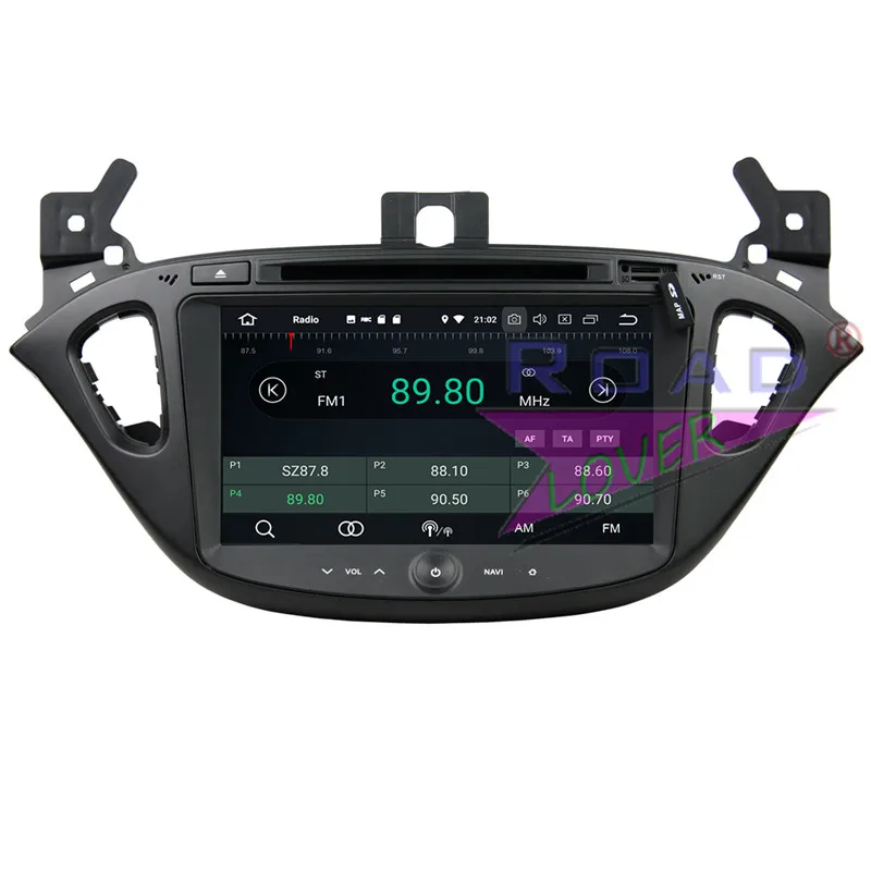 Roadlover Android 9,0 Автомобильный приемник с dvd-проигрывателем для Opel Corsa- Стерео gps навигация Magnitol двойной Din Восьмиядерный MP3