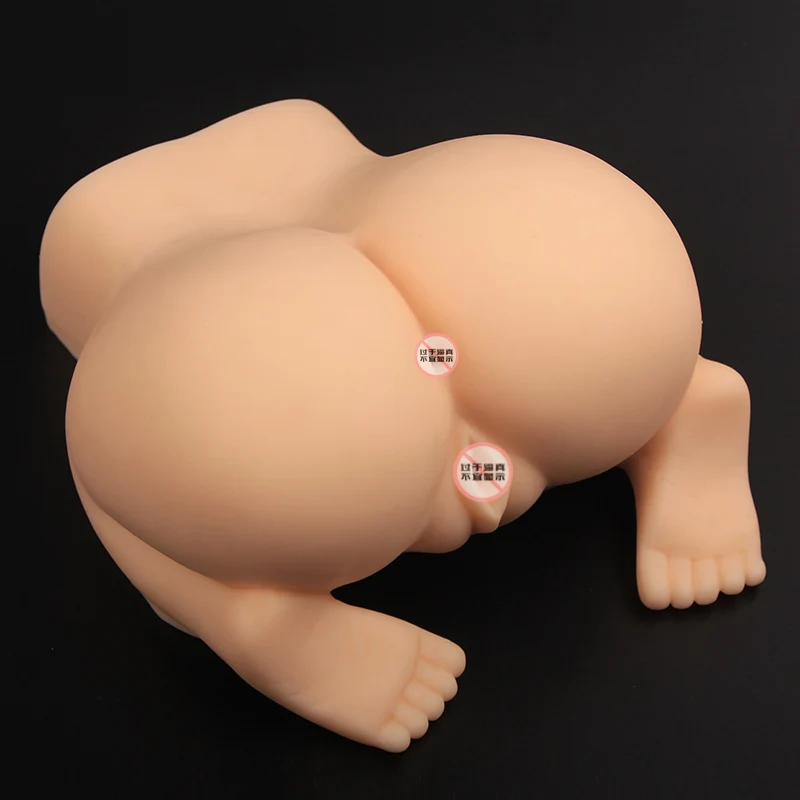 INJO 3D Super Medical Silicone Sexy Butt font b Doll b font Realistic Women Buttocks With