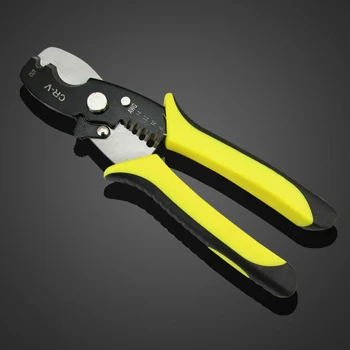 

Multi Tool 18cm Wire Stripper Cable Cutting Scissor Stripping Pliers Cutter 1.6-4.0mm Hand Tools QJY99