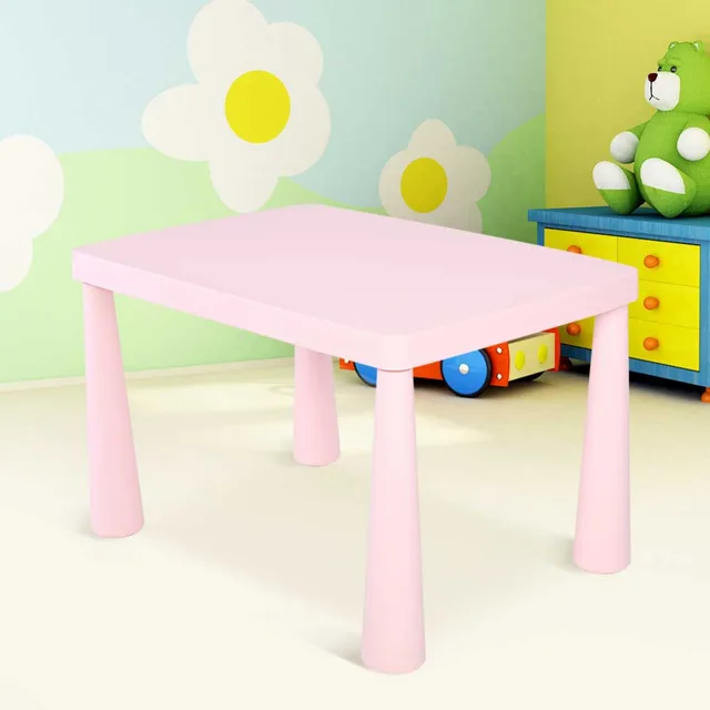 Kids Table Children Portable Plastic Activity Dining Learn Kids Table Children Portable Plastic Activity Dining Learn Home Furniture Decorate Study Desk Gift