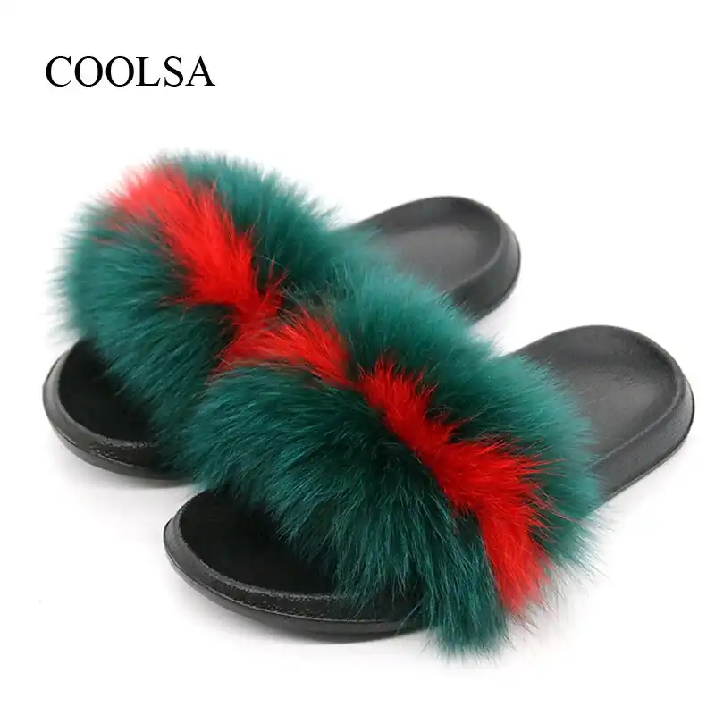 furry slippers