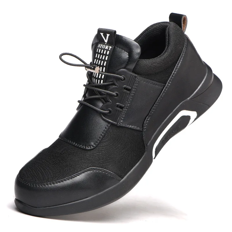 

Labor insurance shoes men's anti-smashing anti-piercing casual steel toe caps breathable work shoes safety shoes safety boots