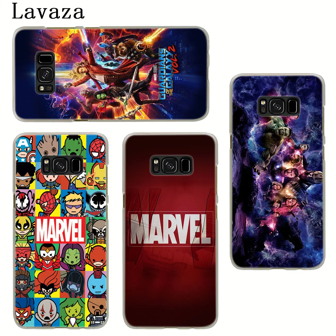 Твердый чехол для телефона Lavaza Avengers Endgame Marvel Captain America Samsung Galaxy S7 S6 Edge S8 S9 + S10 Plus