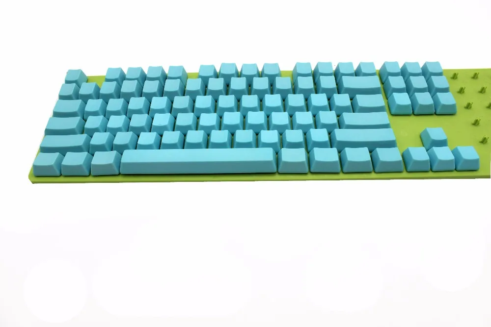 87 108 61 пустой ANSI Фиолетовый Синий YMDK толстый PBT Keycap OEM профиль для Cherry MX