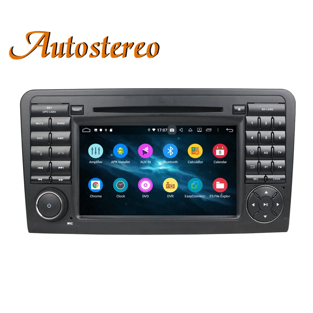Excellent Android 9.0 DSP Car GPS navigation DVD Player For Mercedes-Benz ML class W164 05-12 headunit multimedia auto radio tape recorder 8