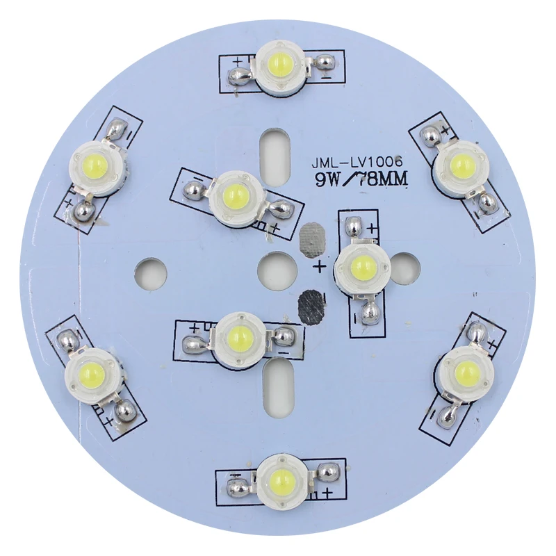 Светодиодный радиатор с алюминиевым основанием 1 Вт 3 5 7 9 12 15 18 21 24 30 Вт|led board panel|led