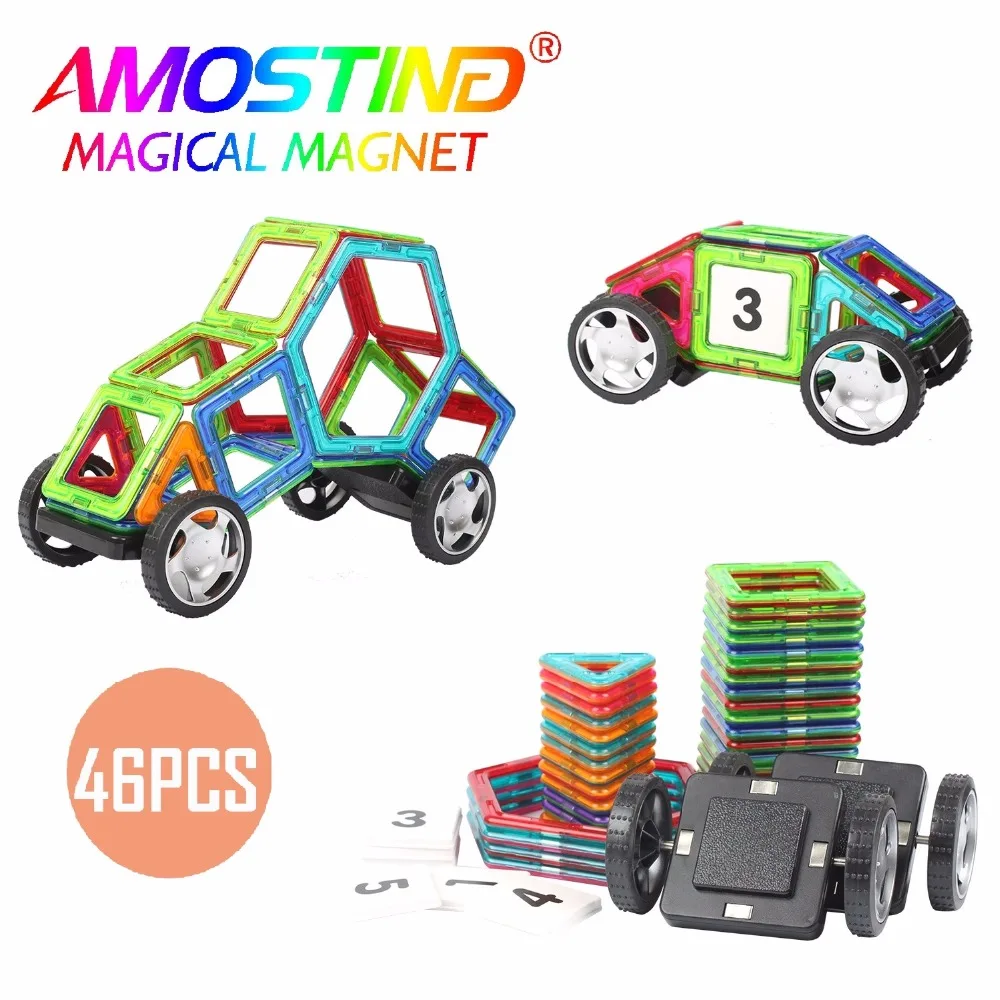 46PCS Building Blocks Children Toys Bricks Construction