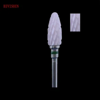 

5Pcs/Lot Bullet Shape- Cross Cut - Pink Zirconia Ceramic Dental Lab Burs - ISO 272 (XC) 2301.060