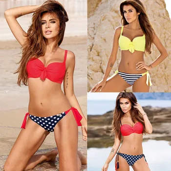 

Sexy Bikinis Women Swimsuit 2017 Summer Low Waisted Bathing Suits Halter Top Push Up Bikini Set Plus Size Swimwear XXL