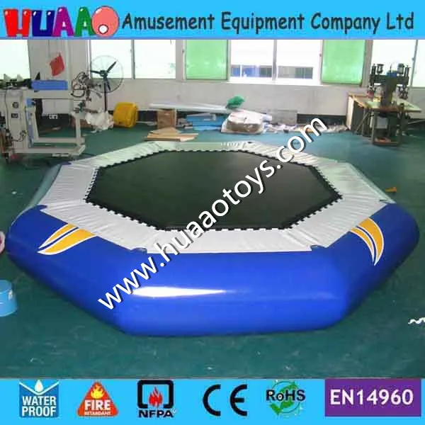 

Free shipping inflatable trampoline with free CE pump and repair kit
