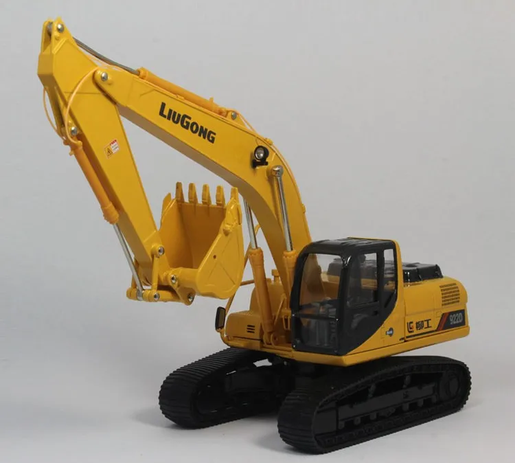 Rare,Collectible Diecast Model Toy Gift 1:35 Scale Liugong 922D Hydraulic Excavators Engineering Machinery Toy for Decoration