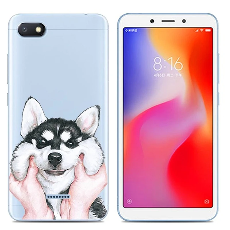 For Xiaomi Redmi 6A Case Soft TPU Silicone Back Cover for Redmi 6A Cute Animal Cartoon Case For Xiaomi Xiomi Redmi 6A A6 Fundas