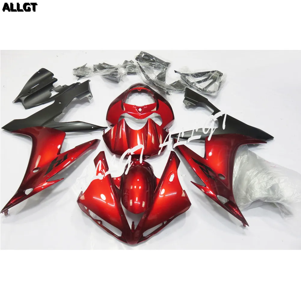 

Pre-drilled ABS Deep Red Fairing Kit Bodywork for Yamaha Yzf R1 2004 2005 2006