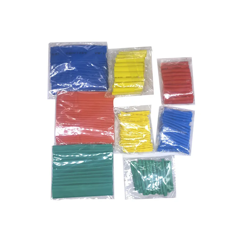 

260 Flame Retardant 2:1 Heat Shrinkable Tubes Color Shrink Waterproof Cable Sleeve Anticorrosive Insulating Wrap Wire Repair