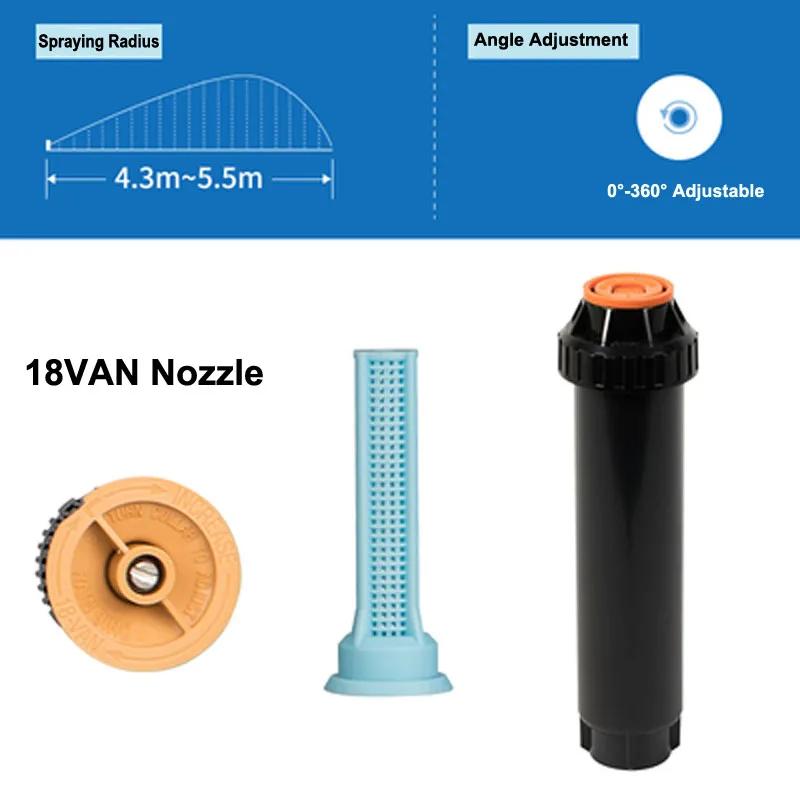 Разбрызгиватель NuoNuoWell 1/2 &quot с регулируемой резьбой разбрызгиватель для