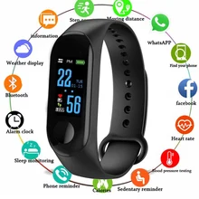 Смарт-Браслет спортивный умный Браслет кровяное давление здоровье фитнес-трекер монитор сердечного ритма водонепроницаемые часы для Android iOS