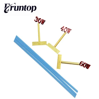 

1PCS 30W 40W 60W Copper T-Soldering Iron Tip with Hot Press Strip for LCD Screen Flex Cable Repair