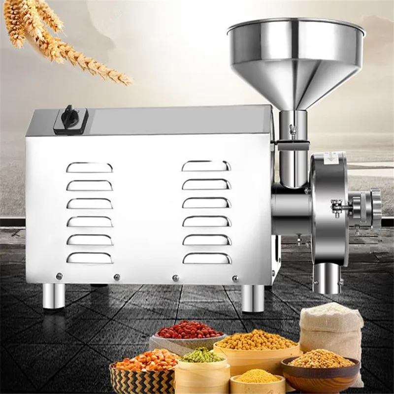 commercial grinding mill coffee bean crusher high power grinder machine
