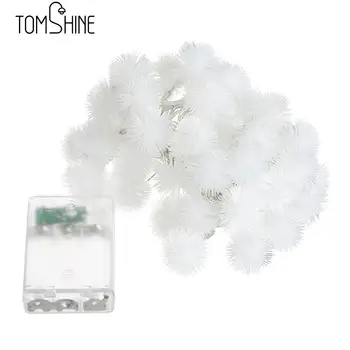 

40LED Coloful Christmas Light Fairy LED String Light Wedding Garden Party Valentine's Day Decoration Snowball Fairy String Light