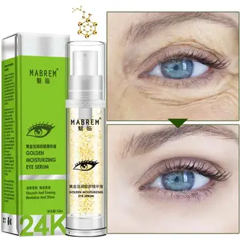 

10ml Natural Face Serum Moisturizing Eye Serum Collagen Anti Puffiness Dark Circle Repair Tighten skin Around Eyes