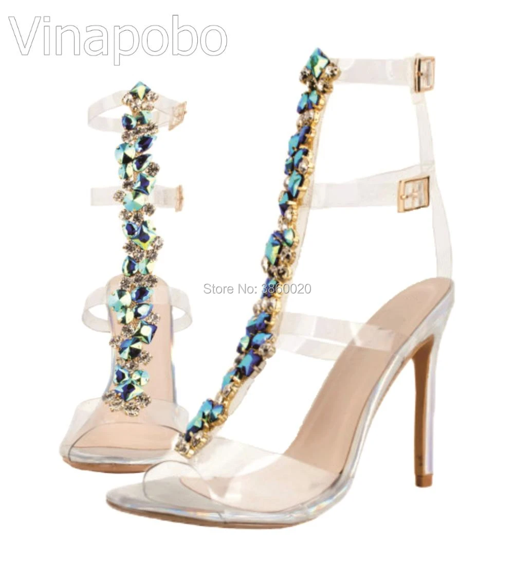 diamond gladiator sandals