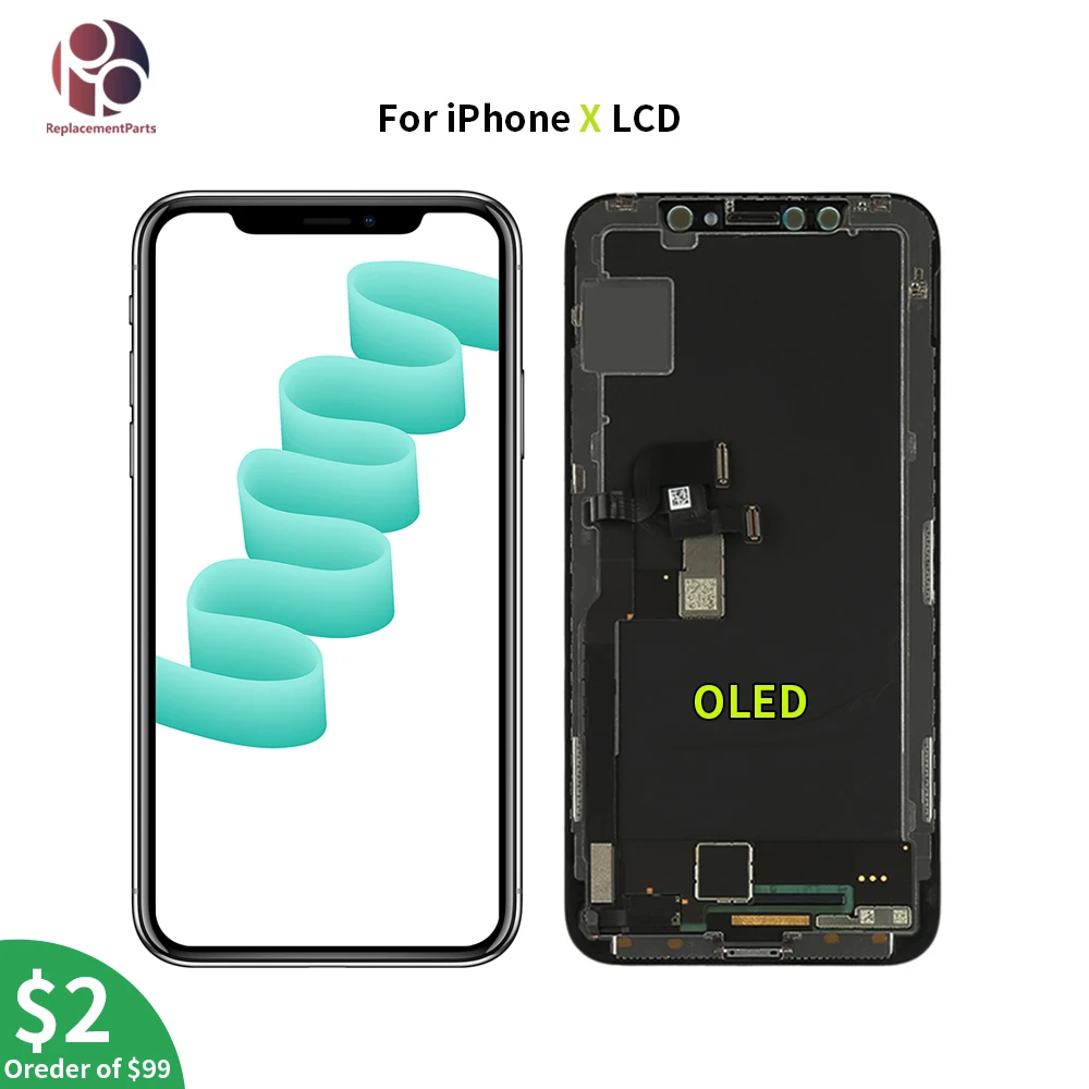 

NEW 1:1 OLED/TFT for iPhone X LCD Display Touch Screen Digitizer Assembly Replacement Display For iPhone X LCD Screen